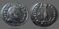Roman Empire nummus Licinius Ier Ticinum en 314-315, Marti Conservatori, RIC 2 R5!, 18/20mm, 2,40g, TTB à SUP Rare! -