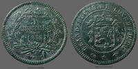 Luxembourg 5 centimes Luxembourg 1855, KM.22.2, TTB -