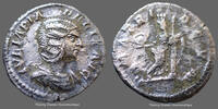 Roman Empire denarius Ivlia Domna, Julia Domna Rome en 211 - 215, MATRI DEVM, RIC 382, 18mm, 2,77g, P. TTB/TB+ -