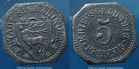Sigmaringen 5 pfennig Sigmaringen Kriegsgeld 1918 TTB -