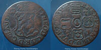 Belgique, Belgie, Belgien, Liège liard Liège Belgique 1751 John Théodore de Bavière KM.155 TB+ -
