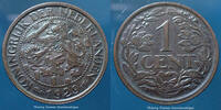 Netherland, Pays Bas, Hollande 1 cent Netherlands, Niederland, Pays Bas, Wilhelmina 1929, KM.152 P.SUP -