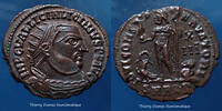Roman Empire nummus Licinius I Alexandria en 321-324 Radiate Iovi Conservatori RIC 28 19mm 3,29g P.FDC -