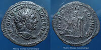 Roman Empire denier Caracalla dit du Limès ou défourré, Jupiter debout à gauche 18mm 1,82g TTB+/TB+ -