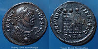Roman Empire nummus Licinius Ier Heraclea en 318-320, Providentiae Augg, RIC 48, 19mm, 3,94g, SUP -