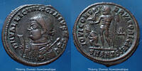 Roman Empire nummus Licinius II Caesar Antioche en 317-324, buste consulaire, Iovi Conservatori Caess, RIC 29, 18mm, 3,84g, P.SUP -