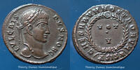 Roman Empire nummus Crispus Siscia en 320-321, Caesarum Nostrorum, RIC 161, 18mm, 3,00g, SUP à FDC -