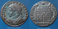 Roman Empire nummus Crispus nAntioche en 325-326, Providentiae Caess, RIC 64, 18mm, 3,42g, SUP+ -