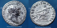 Roman Empire denier Trajanus, Traian, Trajan Rome en 103-111, SPQR OPTIMI PRINCIPI Fortunae, RIC 177, 18mm, 3,09g, légères traces de nettoyage sino -
