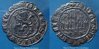 Spain Castilla Leon, Espagne Castille et Leon Blanc Castilla, Leon, Espagne Royaume de Castille et Leon, Enrique IV 1454-1474 Toledo, 22mm, 1,78g, TTB/TTB+ -