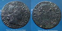 Ardennes, Charleville denier Ardennes, Charleville, Charles II de Gonzague tournois 1652, CGKL 636, 16mm, 1,36g, TB+/TB -