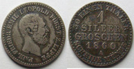 Allemagne, Deutschland, Lippe Detmold 1 groschen LIPPE DETMOLD 1860 A, KM.265 TTB -