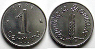 France 1 centime epi 1974 Rebors, G.91 SUP à FDC