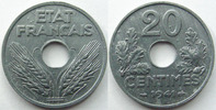 France 20 centimes zinc 1941, G.321 petites tâches sinon SUPERBE