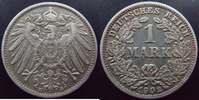 Allemagne, Deutschland, Empire, Kaisereich 1 mark Allemagne, Deutschland, Empire, Kaisereich 1902 D, KM.14 TTB -