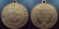 Colmar COLMAR, 1882, medaille avec beliere 29 mm, Cavalcade de bienfaisance, TTB+