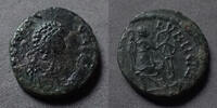 Roman Empire bronze AELIA FLACILLIA, Femme de Théodose + en 388, Petit 11-12 mm, Constantinople, 1,22 grms, Cohen.5 TB/TTB R! -