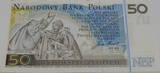 Polen 50 Zlotych 2006 Johannes Paul II. - Sonderbanknote Unz. im Folder der NBP