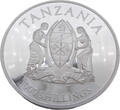 Tansania 1000 Schilling 2016 Exotische Schmetterlinge 3D - Cymothoe Hobarti Polierte Platte (PP) / 3D