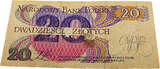 Polen 20 Zloty 1982 Portrait des bekannten polnischen Generals Romuald Traugutt zirkuliert