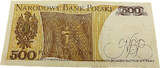 Polen 500 Zloty 1982 Porträt von Tadeusz Kościuszko wenig zirkuliert