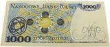 1000 Zloty 1982 Porträt von Mikołaj Kopernikus - Polens größtem Astronomen wenig zirkuliert