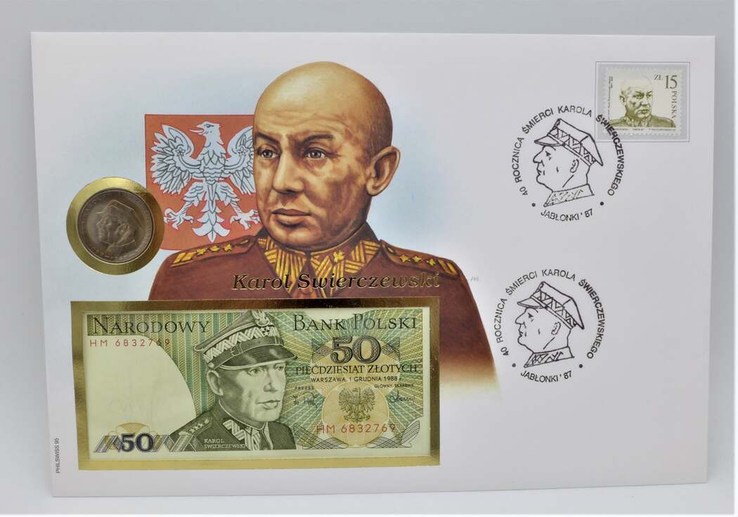 Polen 60 Zloty 1988 1967 Karol Swierczewski 1897 1947 F r Seine polen-60-zloty-1988-1967-karol-swierczewski-1897-1947-f-r-seine