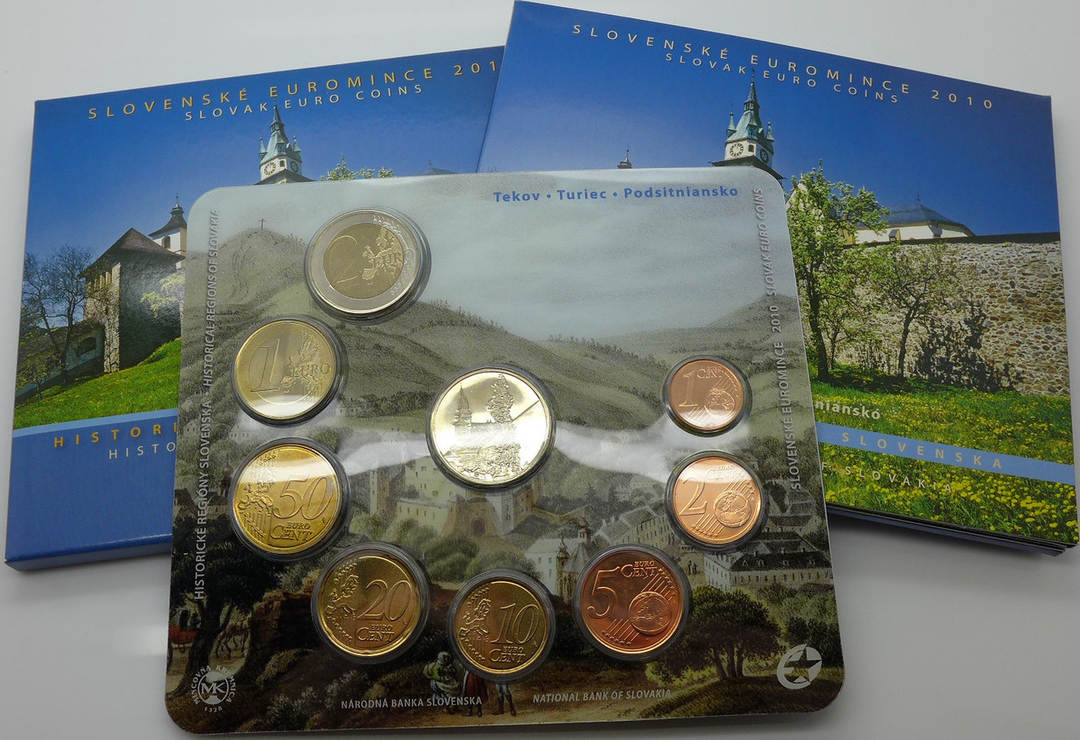 Slowakei 3,88 Euro KMS + Medaille 2010 Kursmünzensatz - Euro-KMS ...