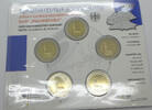 BRD 5 x 2€ Hamburg Blister - St. Michaelis -