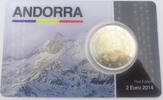 Andorra 2 Euro 2€ Coincard Andorra 2014 First Edition -