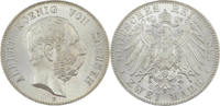 Sachsen 2 Mark Albert König von Sachsen - J.124 -