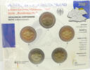 Deutschland 5 x 2 Euro Mecklenburg-Vorpommern Blister - Schloss Schwerin -