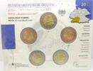 Deutschland 5 x 2 Euro Baden-Württemberg Blister - Kloster Maulbronn -