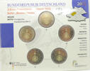 Deutschland 5 x 2 Euro Hessen Blister - Paulskirche, Frankfurt am Main -