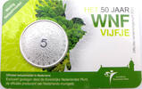 Niederlande 5 Euro 5€ Coincard - Het 50 jaar WNF Vijfje -