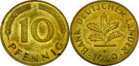 Bundesrepublik Deutschland / BRD / BDL 10 Pfennig Zehn Pfennig - Bank Deutscher Länder - J.378 -