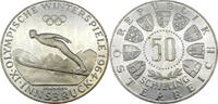 Republik Österreich 50 Schilling XI. Olympische Winterspiele 1964 in Innsbruck (Skispringer) -