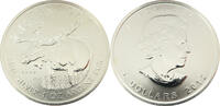 Kanada 5 Dollar / 1 Oz 5 Dollar - Elisabeth II. - Elch - 1 Oz Ag -