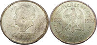 Deutschland / Weimarer Republik 3 Reichsmark Zum 100. Todestag Goethes - Drei Mark Goethe - J.350 -