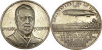 Deutschland / Luftfahrt Medaille Dr. Hugo Eckener - Zeppelinflug - Amerikafahrt des LZ 126 -