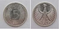Bundesrepublik Deutschland / BRD 5 Deutsche Mark Fünf Mark / Deutscher Adler -