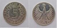 Bundesrepublik Deutschland / BRD 5 Deutsche Mark Fünf Mark / Deutscher Adler -