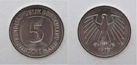 Bundesrepublik Deutschland / BRD 5 Deutsche Mark Fünf Mark / Deutscher Adler -