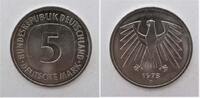 Bundesrepublik Deutschland / BRD 5 Deutsche Mark Fünf Mark / Deutscher Adler -