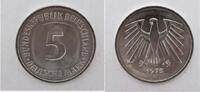 Bundesrepublik Deutschland / BRD 5 Deutsche Mark Fünf Mark / Deutscher Adler -
