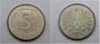 Bundesrepublik Deutschland / BRD 5 Deutsche Mark Fünf Mark / Deutscher Adler -