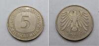 Bundesrepublik Deutschland / BRD 5 Deutsche Mark Fünf Mark / Deutscher Adler -