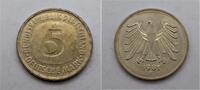 Bundesrepublik Deutschland / BRD 5 Deutsche Mark Fünf Mark / Deutscher Adler -