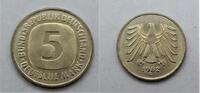 Bundesrepublik Deutschland / BRD 5 Deutsche Mark Fünf Mark / Deutscher Adler -