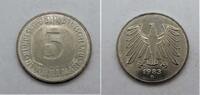 Bundesrepublik Deutschland / BRD 5 Deutsche Mark Fünf Mark / Deutscher Adler -